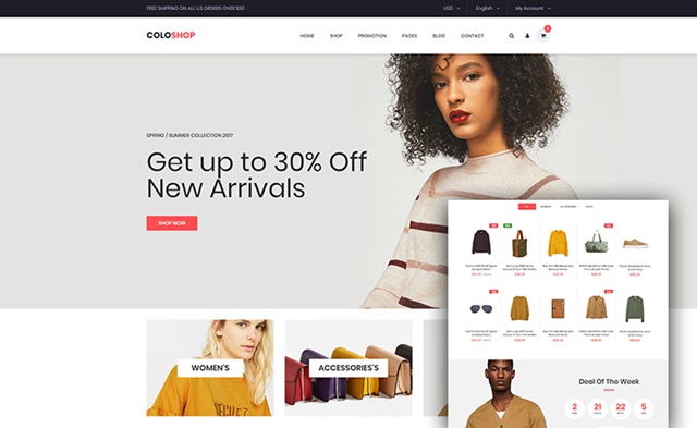 Website thương mại điện tử cho phép người dùng mua sắm trực tuyến